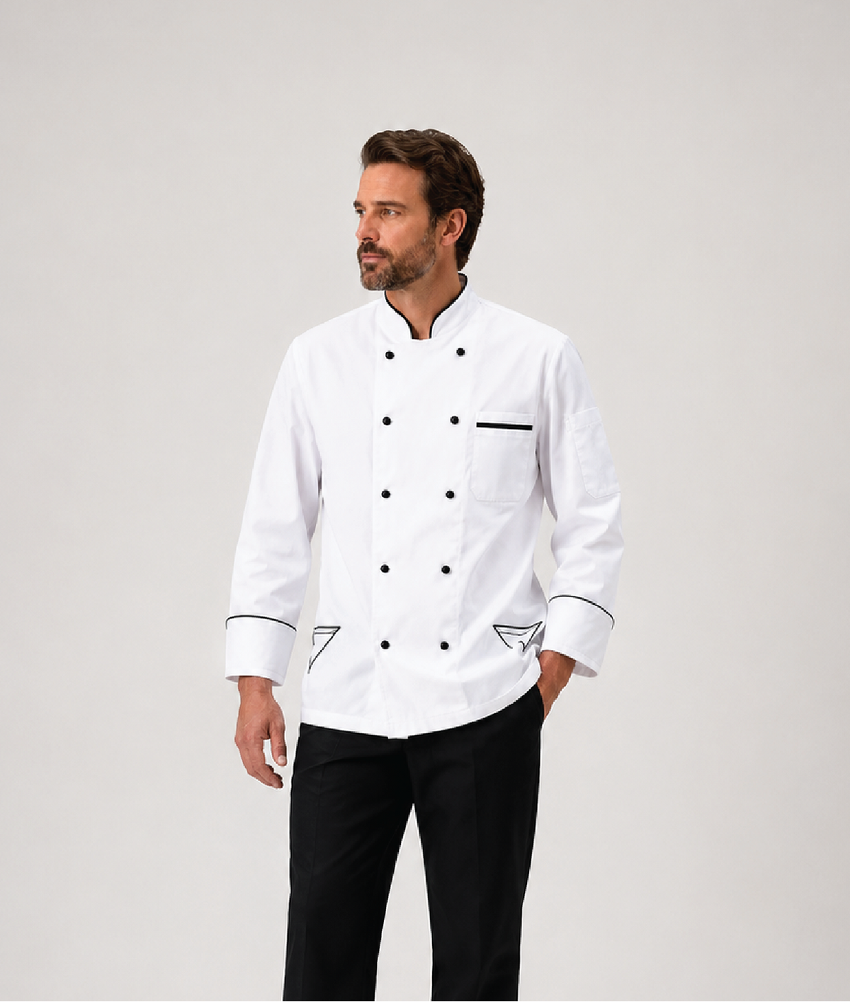 Executive Long Sleeve Chef Jacket