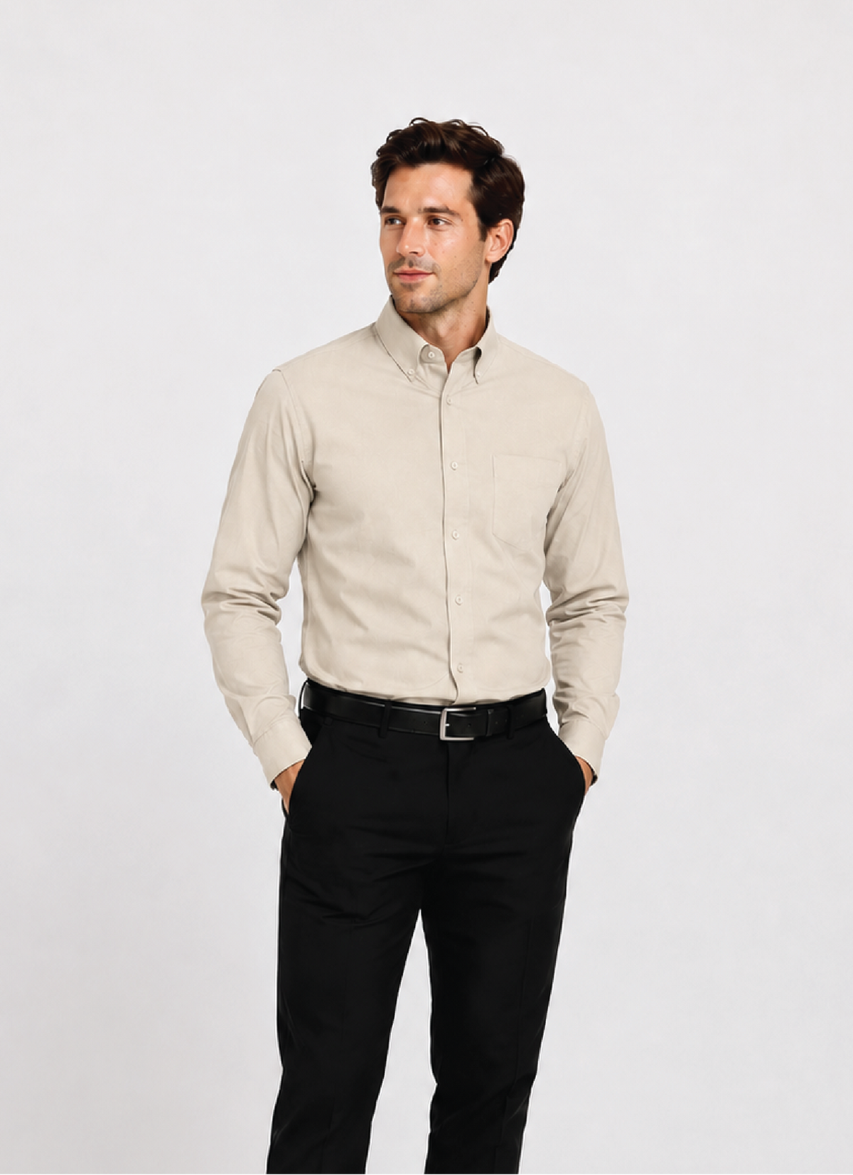 Plain Poly Cotton Lounge Shirt