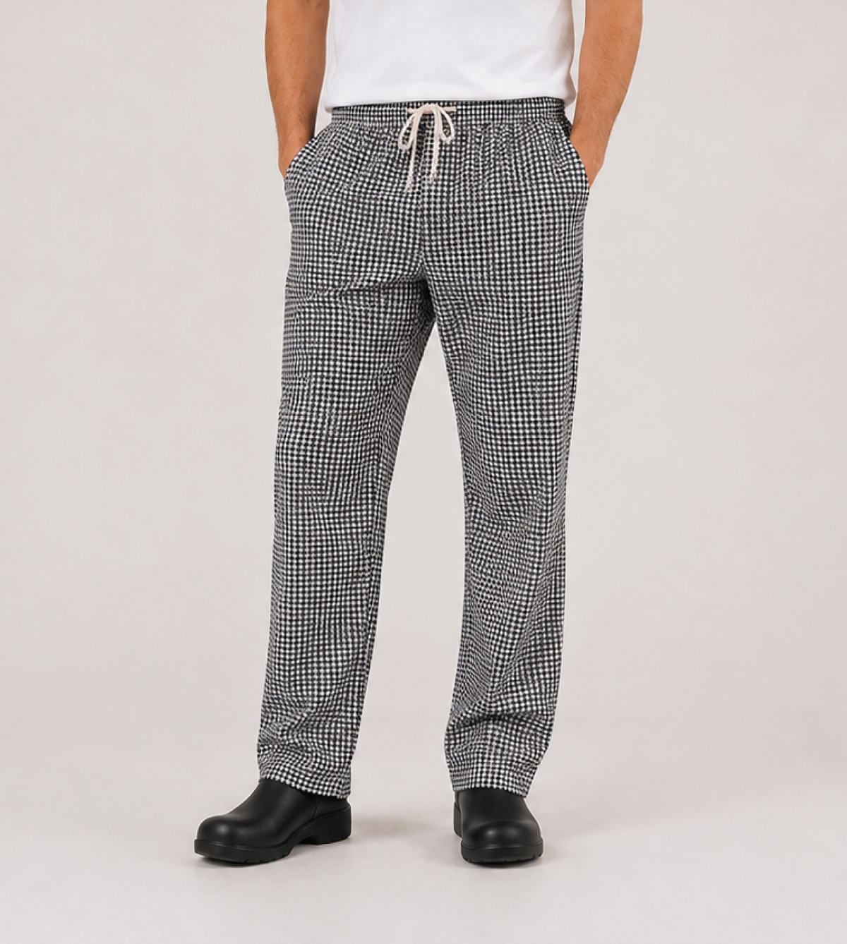 Printed Baggy Chef Pants