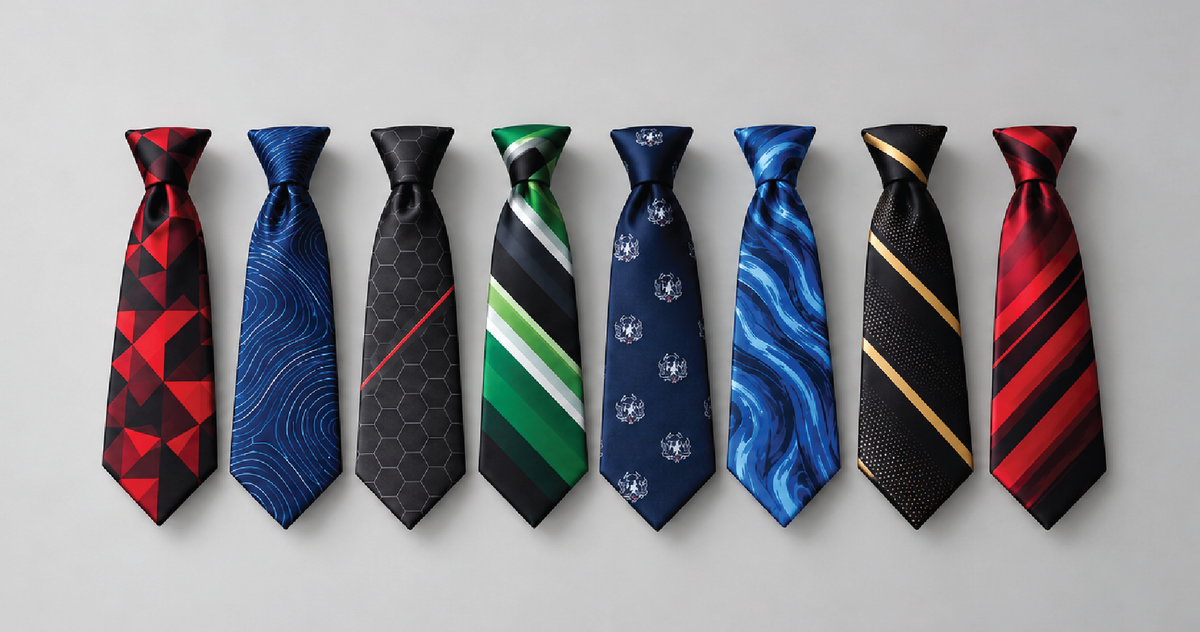 Sublimated Ties